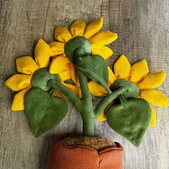 Jellycat Amuseables Sunflower  NEW! FAST SHIP Easter Gift for Her Spring - Picture 8 of 11